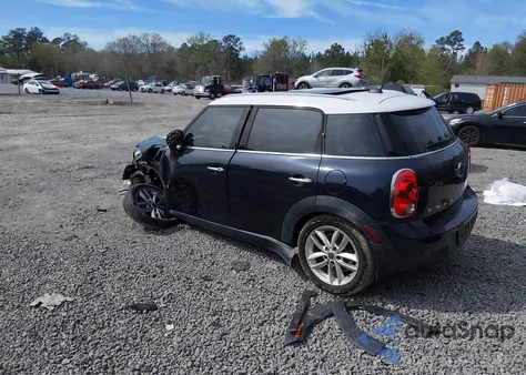 2013 Mini Countryman Cooper from USA, damaged, VIN WMWZB3C53DWM09538